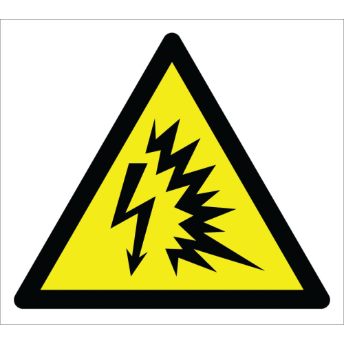 Electric Arc Explosion (Flash) Hazard Sign Signage Plate Label