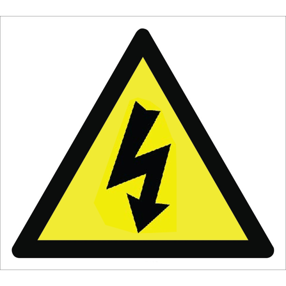 Electrical Hazard Sign Signage Label