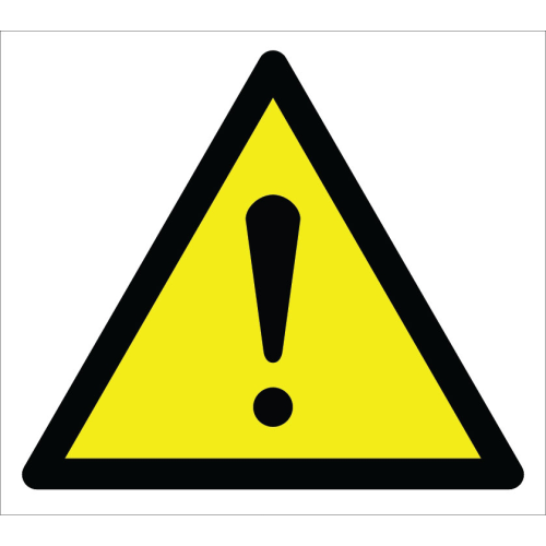 General Warning Sign Signage Label