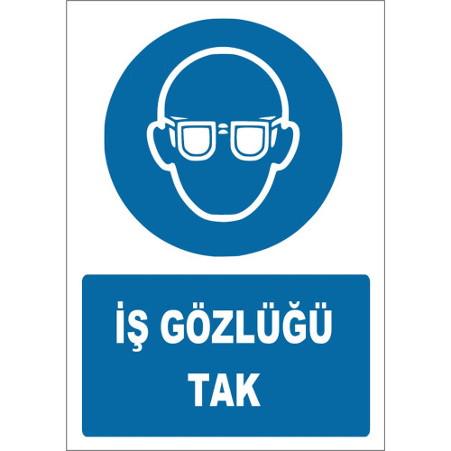 Business Glasses Wear Sign Board Signage Sticker ZY1778