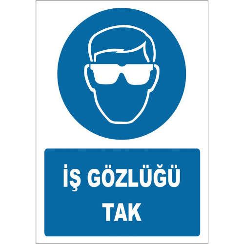 Business Glasses Wear Sign Board Signage Sticker ZY1779