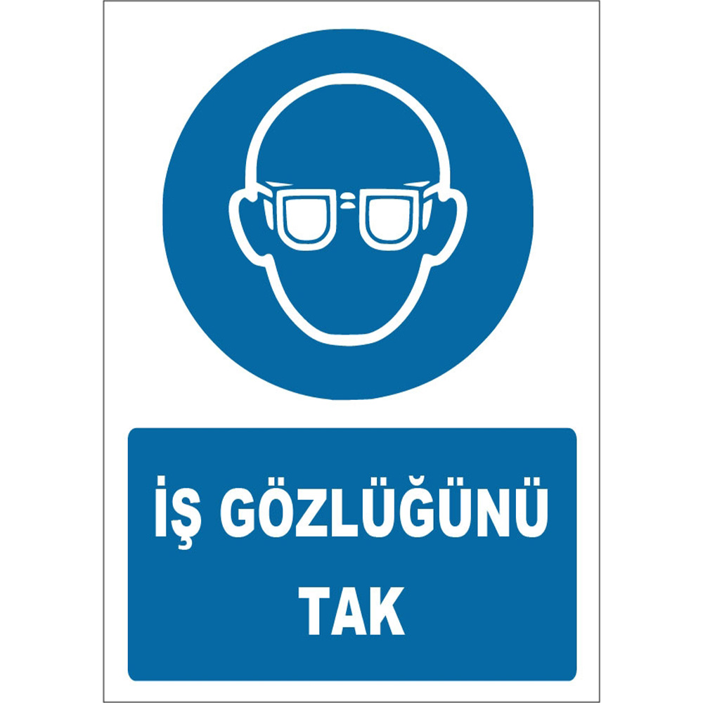 Wear Business Glasses Sign Board Sign Sticker ZY1781