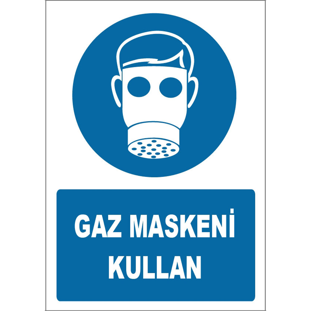 Use Your Gas Mask Label Sign Board Sign ZY1799