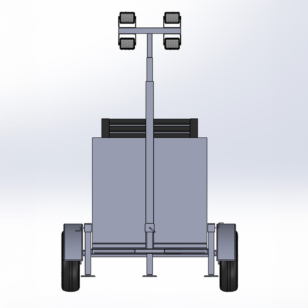 Aydınlatma Kulesi - Güneş Enerjili Mobil Aydınlatma Kulesi