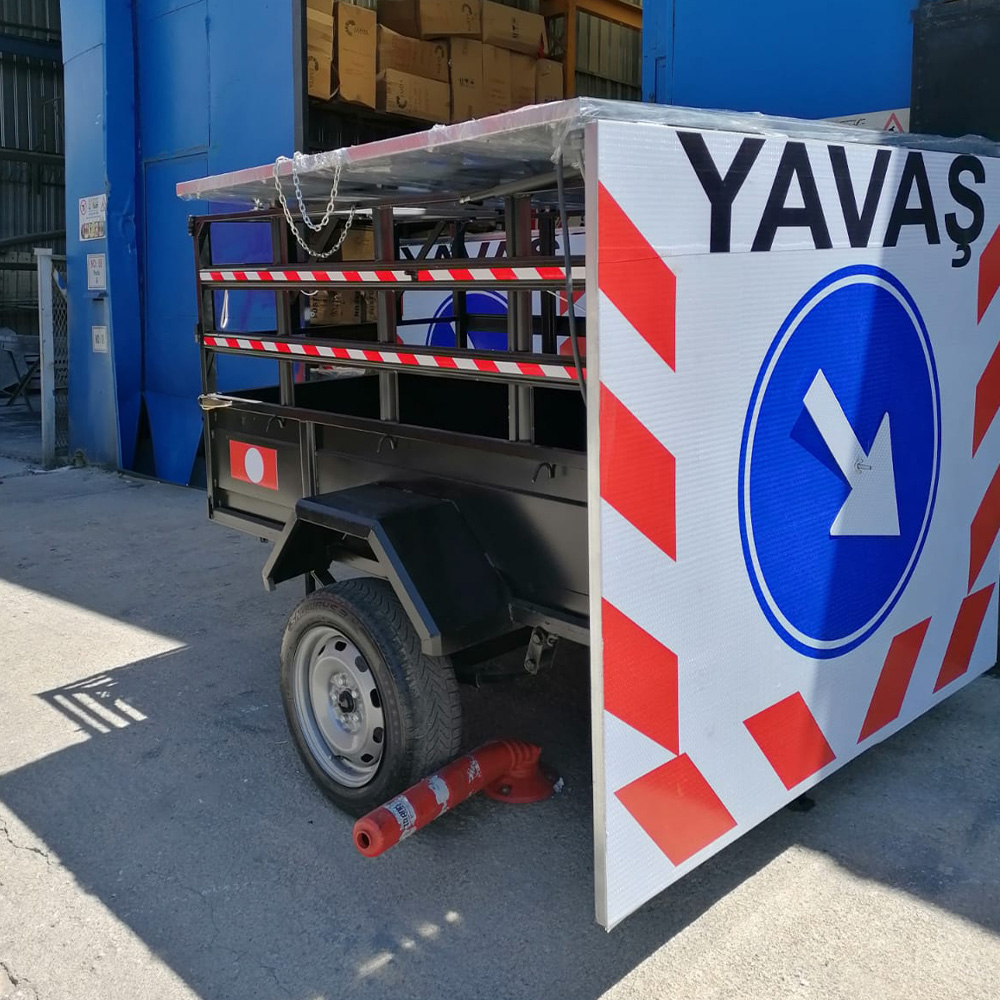 Traffic Warning Trailer - Trailer Warning Systems Illuminated Trailer Price