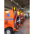 Illuminated Trailer Traffic Warning Trailer - Trailer Warning Systems Manufacturing