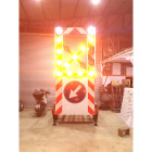 Illuminated Trailer Traffic Warning Trailer - Trailer Warning Systems Manufacturing