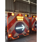 Illuminated Trailer Traffic Warning Trailer - Trailer Warning Systems Manufacturing