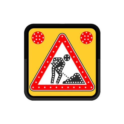 AC Led Electric Caution Work Existing Sign Traffic Sign