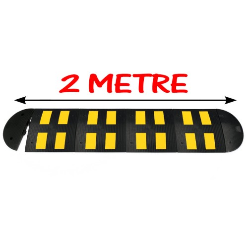 Speed Breaker Road Bustle Rubber Bump 2 Meter (50x50 cm)