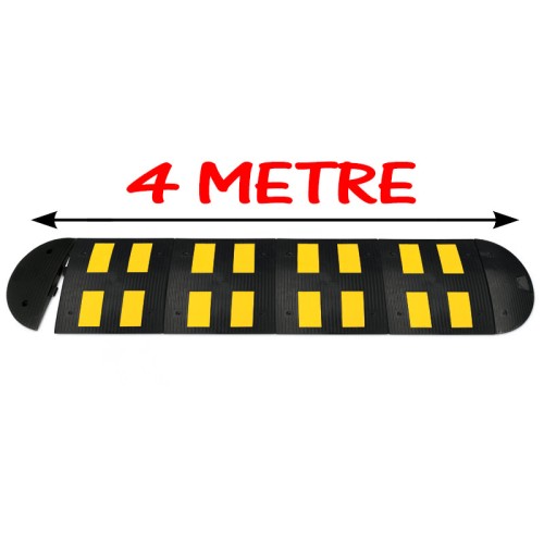 Speed Breaker Road Bustle Rubber Bump 4 Meters (50x50 cm)