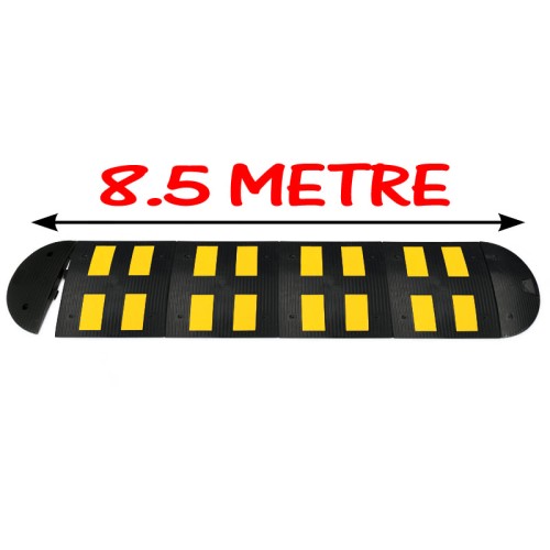 Speed Breaker Road Bustle Rubber Bump 8.5 Meter (50x50 cm)