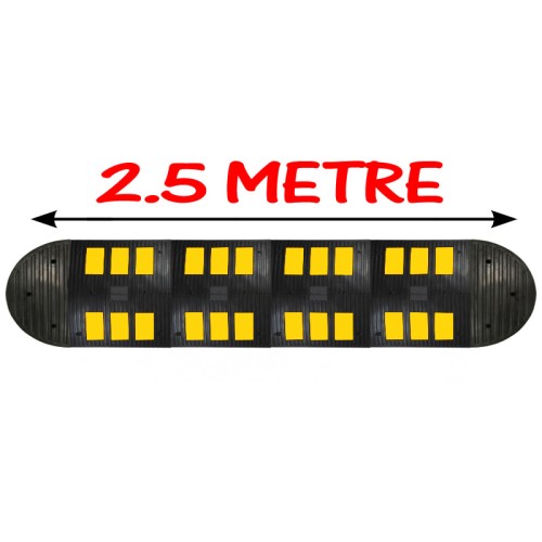 Speed Breaker Road Bustle Rubber Bump 2.5 Meter (60x50 cm)