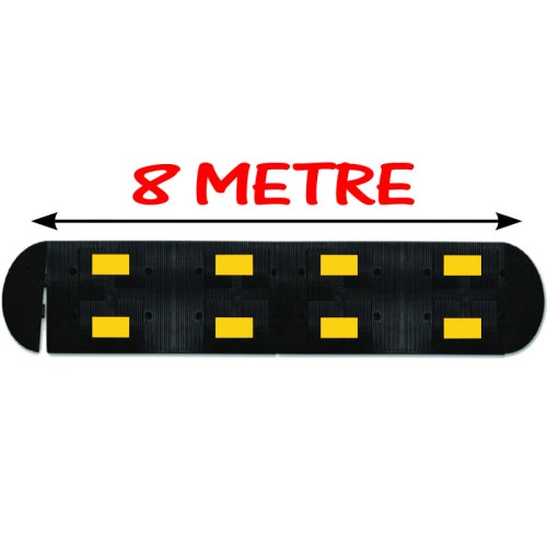 Speed Breaker Road Bustle Rubber Bump 8 Meter (50x40 cm)