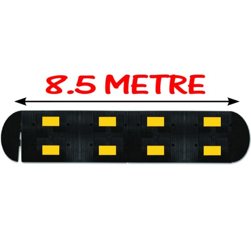 Speed Breaker Road Bustle Rubber Bump 8.5 Meter (50x40 cm)