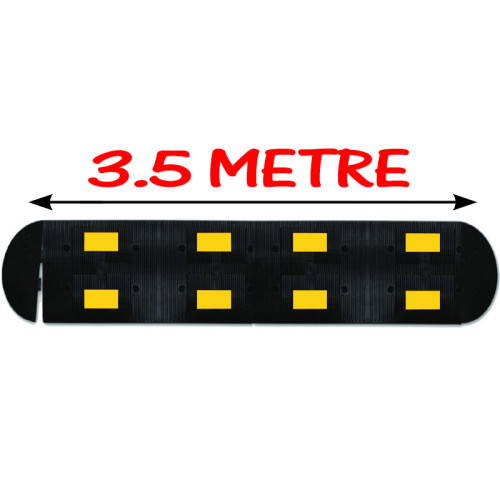 Speed Breaker Road Bustle Rubber Bustle 3.5 Meter (50x40 cm)