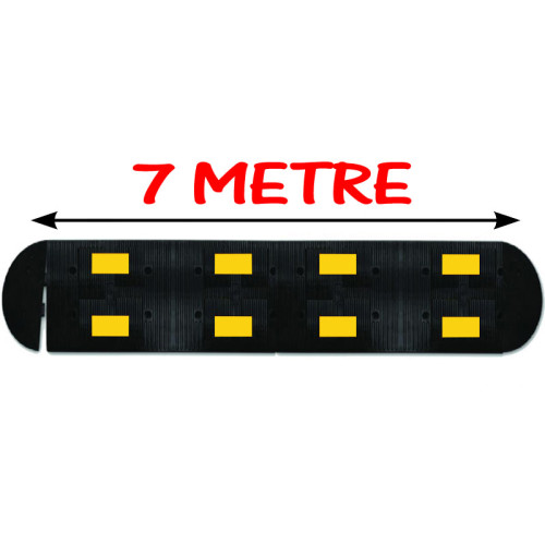 Speed Breaker Road Bustle Rubber Bump 7 Meters (50x40 cm)