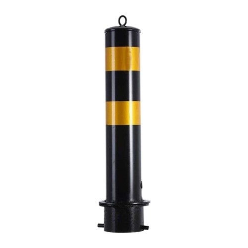 Parking Barrier Parking Iron Locked Parking Pole Anchored Exit Type 89mm 68 cm