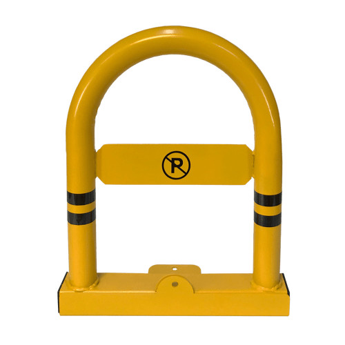 Folding Parking Iron Parking Barrier Lockable Folding Parking Barrier