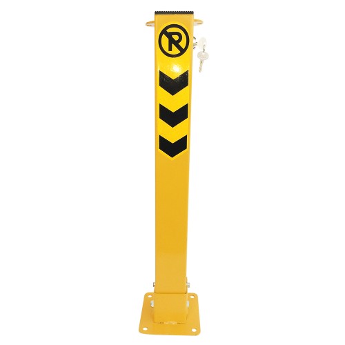 Parking Barrier Parking Iron Recessed Locked Parking Pole 75 cm