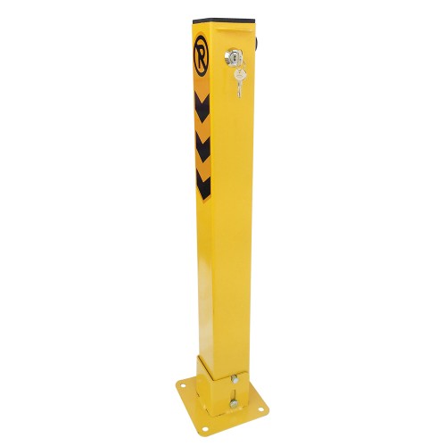 Parking Barrier Parking Iron Recessed Locked Parking Pole 75 cm