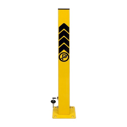 Parking Barrier Parking Iron Recessed Locked Reclining Barrier 60 cm