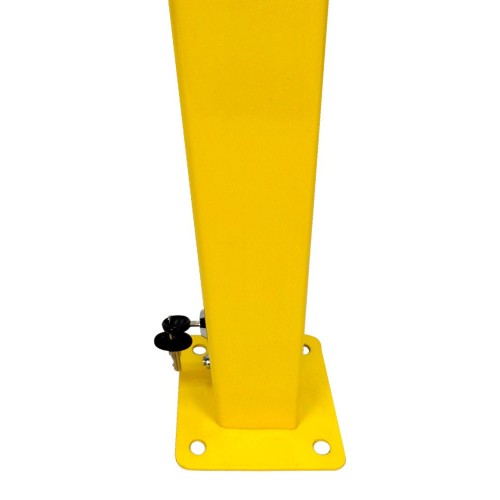 Parking Barrier Parking Iron Recessed Locked Reclining Barrier 60 cm