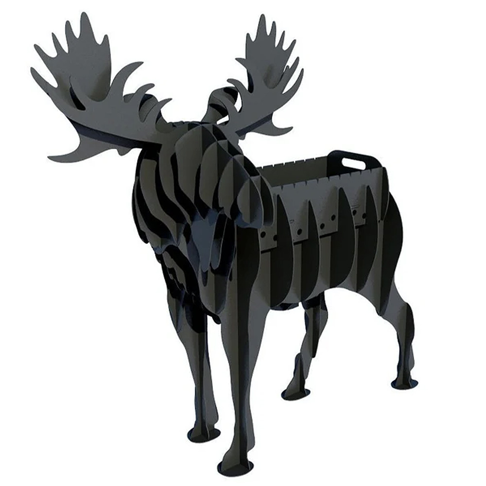 Ala Deer Shaped Barbecue Charcoal Barbecue Metal Ala Deer Barbecue