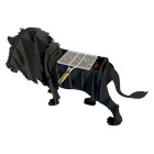 Lion-Looking Barbecue Charcoal Barbecue Metal Lion-Shaped Barbecue