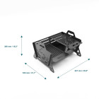 Production of Folding Barbecue Charcoal Barbecue Metal Portable Barbecue