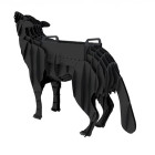 Wolf-Looking Barbecue Charcoal Barbecue Metal Wolf-Shaped Barbecue