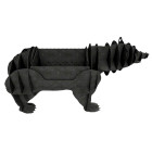 Bear-Looking Barbecue Charcoal Barbecue Metal Bear-Shaped Barbecue