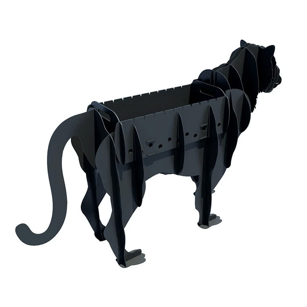 Tiger Shaped Barbecue Charcoal BBQ Metal Tiger Barbecue