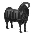 Ram-Shaped Barbecue Charcoal Barbecue Metal Ram Barbecue Decorative Sculpture