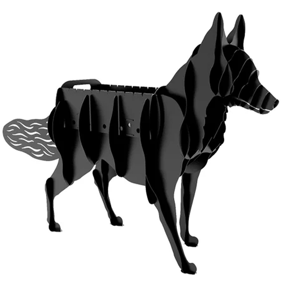 Fox Shaped Barbecue Charcoal Barbecue Metal Fox Barbecue