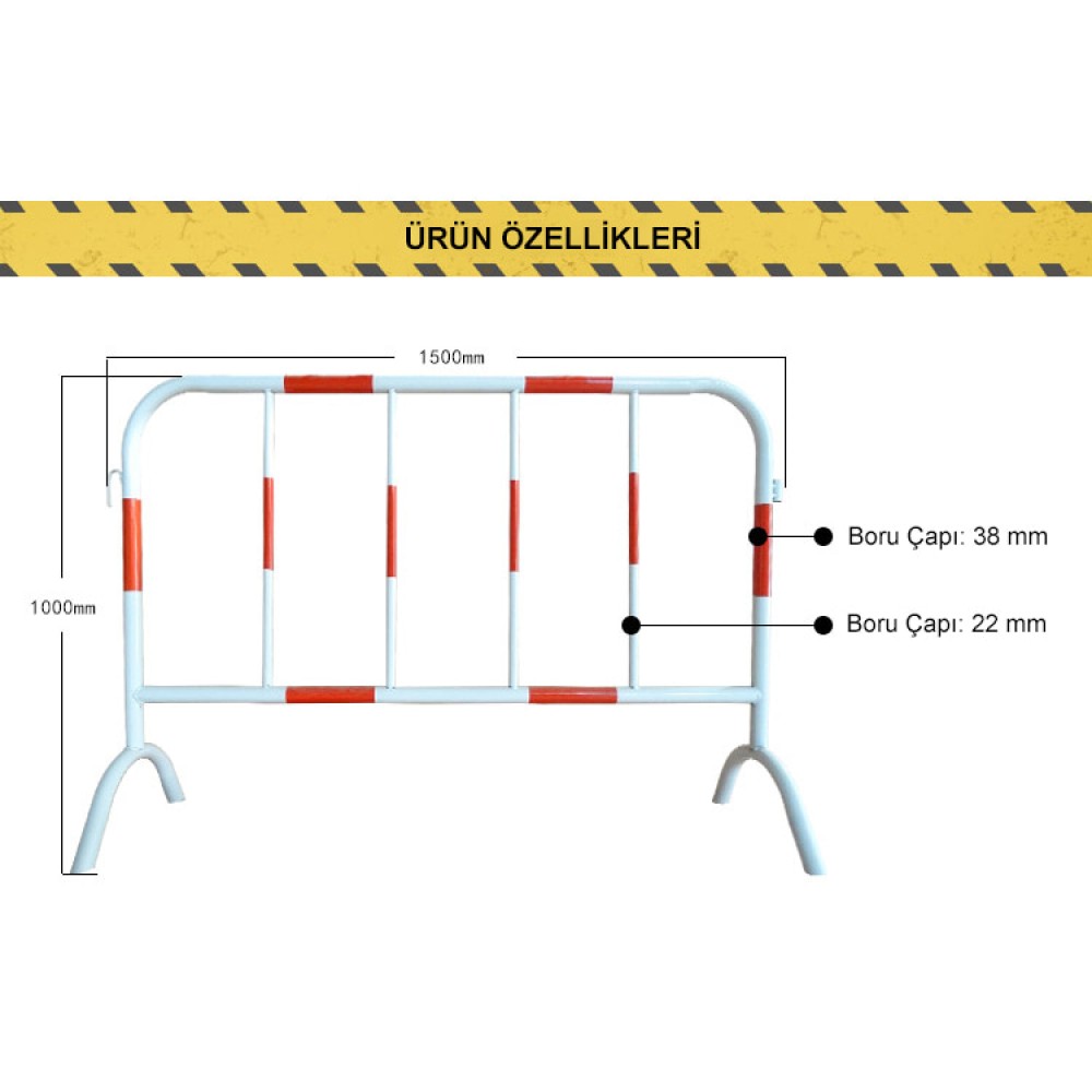 Metal Security Barrier and Barricade Police and Police Barrier LT-096