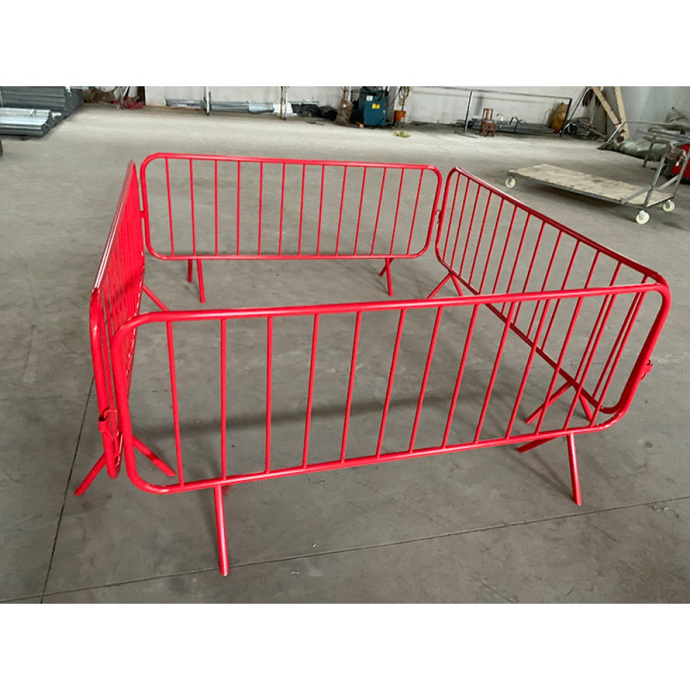 Metal Safety Barrier Barricade Police and Constabulary Barrier LT-095 (3 Dimensions)