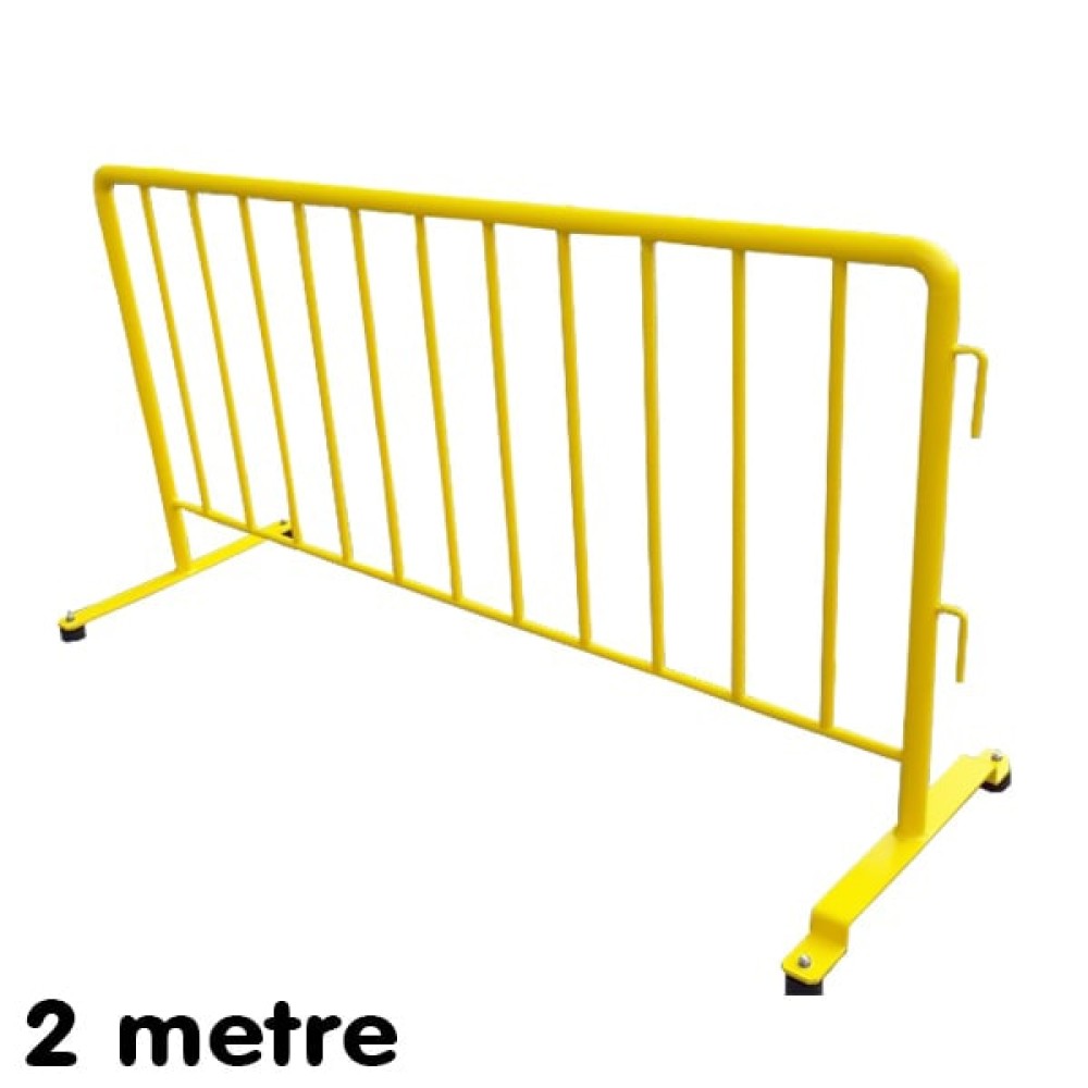 Metal Security Barrier and Barricade 2 Meters