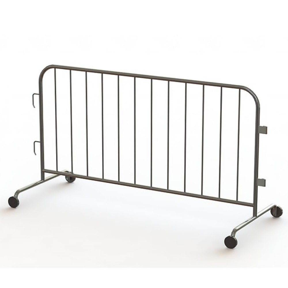 Wheeled Metal Safety Barrier 2.5 Meter LT-068A