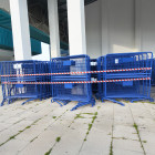 Police Barricade Police Barrier Double Layer Metal Security Barrier MGB21