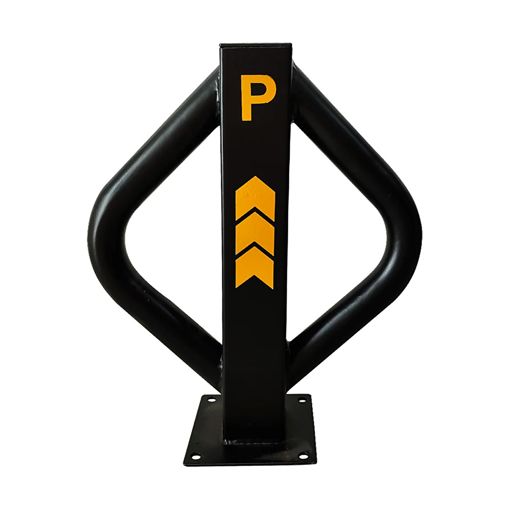 Double Motorcycle Parking Space Bicycle Parking Iron Parking Iron Black