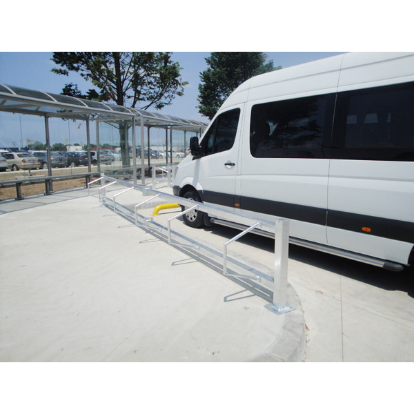 Motorcycle Parking Lot Metal Parking Iron Profile 6-piece Parking Area