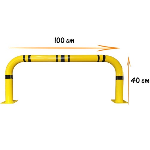 Car Park Column Corner Protection Barrier Column Protector 100 cm