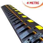 Barriered Speed Bump, Parking Lot Speed Bump Barrier, Vehicle Road Speed Bump Barrier 4 Meters