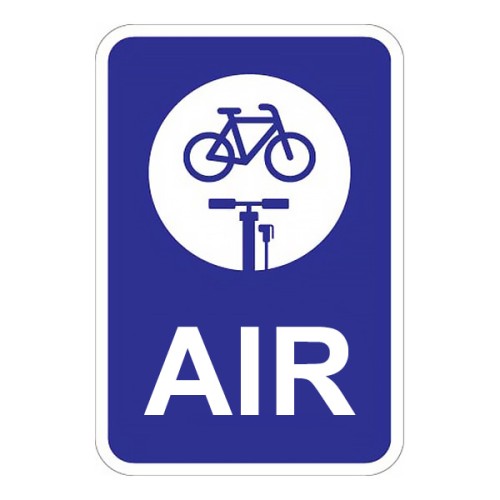 Bicycle Parking Lot Inflatable Area Sign AIR Sign