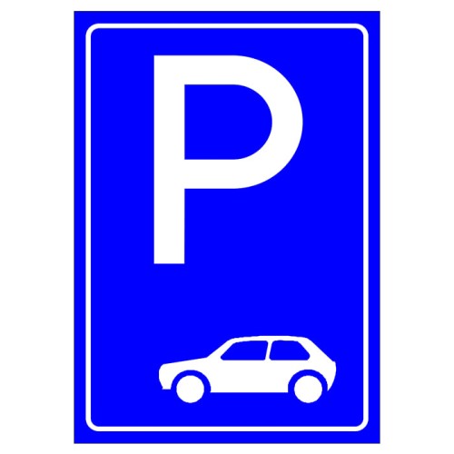 Parking Space Sign Parking Lot Sign P-100