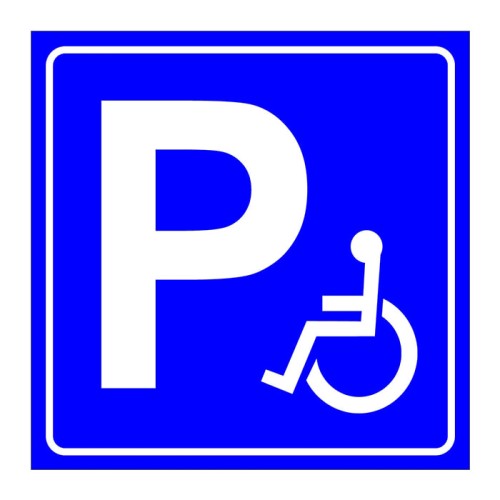 Disabled Vehicle Parking Lot Sign Parking Lot Sign