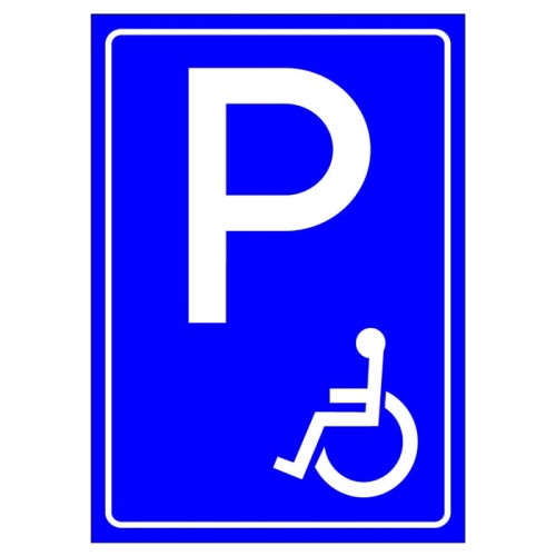 Disabled Vehicle Parking Lot Sign Parking Lot Sign