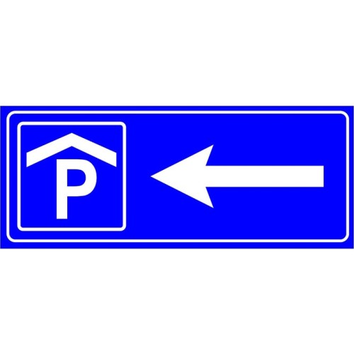 Parking Lot Parking Lot Sign Parking Lot Sign (Left)