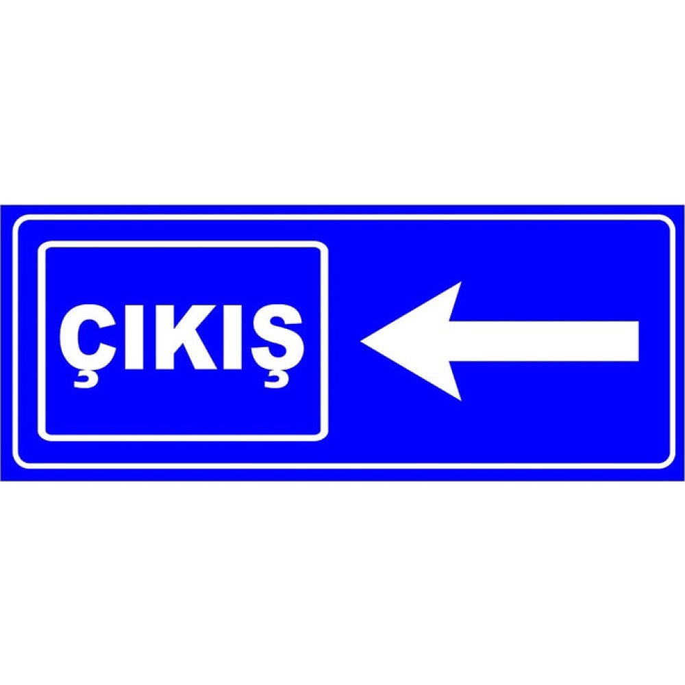 Car Park Direction Exit Sign Car Park Sign (Left)